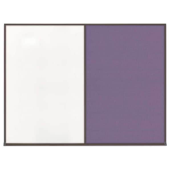 Double Door Radius Corkboard, 42"X32", B